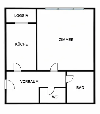 1-Zimmer-Wohnung kaufen in Graz – 48 m², € 175.000 – Bild 8 von 8