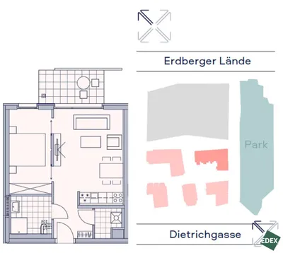 2-Zimmer-Wohnung mieten in Wien – 41,94 m², € 1.149 – Bild 18 von 18