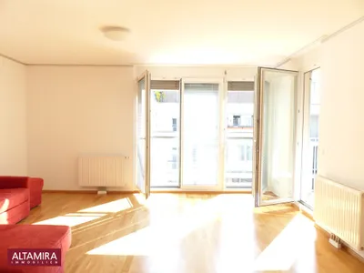 Nähe AKH - perfekt für ZWEI mit gehobenem Anspruch: Modernes Citydomizil mit Loggia und Tiefgaragenplatz – Bild 2