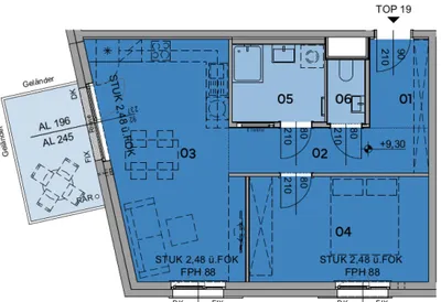 2-Zimmer-Wohnung kaufen in Wien – 51,24 m², € 325.300 – Bild 10 von 11