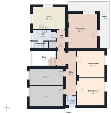 10-Zimmer-Gewerbeimmobilie kaufen in Klagenfurt Land – 253 m², € 395.000 – Bild 18 von 19