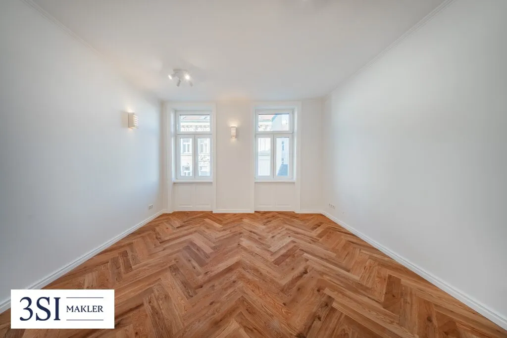Lichtdurchfluteter 3-Zimmer-Stilaltbau mit modernster Ausstattung und Loggia - Ansicht 3
