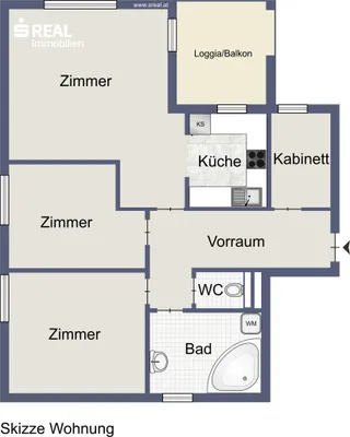 3-Zimmer-Wohnung kaufen in Wien – 70,66 m², € 449.990 – Bild 12 von 13