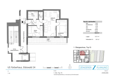 3-Zimmer-Wohnung mieten in Deutschlandsberg – 58,49 m², € 714 – Bild 15 von 15