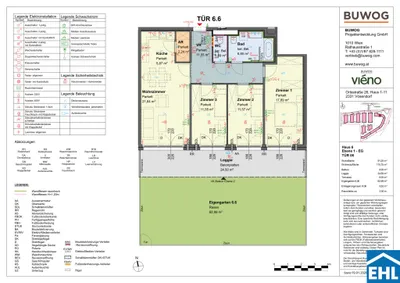 4-Zimmer-Wohnung mieten in Mödling – 91,25 m², € 2.313 – Bild 12 von 12