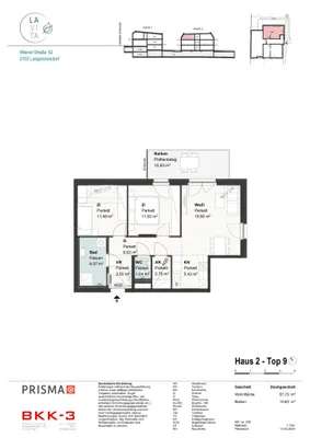 3-Zimmer-Wohnung kaufen in Korneuburg – 67,7 m², € 420.891 – Bild 10 von 13
