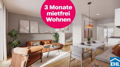 3-Zimmer-Wohnung mieten in Mödling – 71,15 m², € 1.675