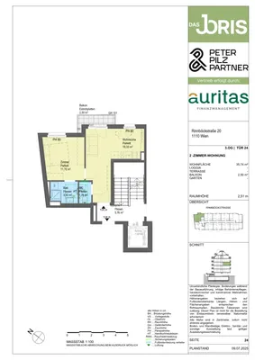 2-Zimmer-Wohnung kaufen in Wien – 35,74 m², € 246.800 – Bild 4 von 4