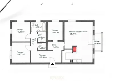 4-Zimmer-Wohnung kaufen in Salzburg-Umgebung – 89,17 m², € 325.000 – Bild 15 von 15
