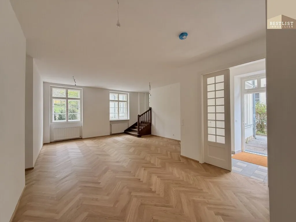 Repräsentative Praxis- / Bürofläche in Toplage Baden - ca. 215 m² mit Terrasse & vielseitiger Raumaufteilung! - Ansicht 2
