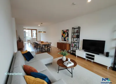 Moderne 3 Zimmer Mietwohnung mit großer Loggia in bester Lage