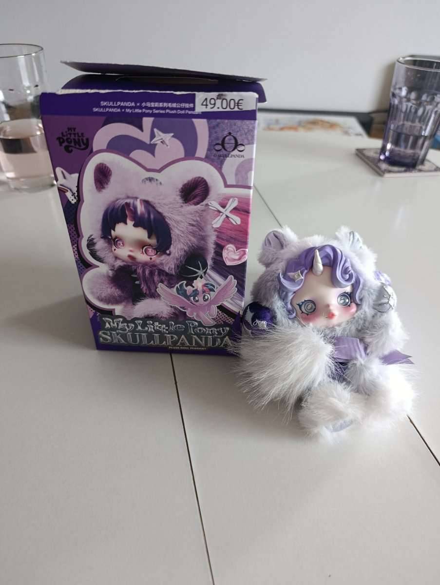 SKULLPANDA×My little pony Rarity SKULLPANDA My Little Pony Rarity