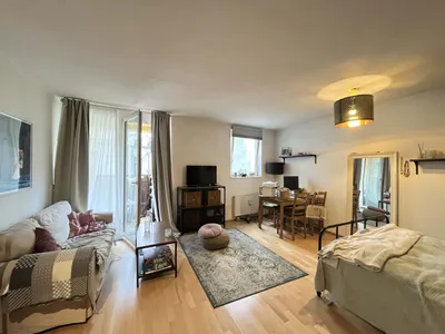 Lichtdurchflutete 1-Zimmer-Wohnung mit Balkon inkl. Gemeinschaftsterrasse - unweit der BOKU! – Bild 2