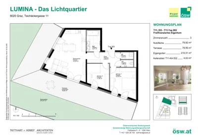 3-Zimmer-Wohnung kaufen in Graz – 79,92 m², € 386.000 – Bild 13 von 13