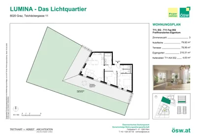 3-Zimmer-Wohnung kaufen in Graz – 79,92 m², € 386.000 – Bild 12 von 13