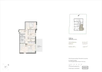 3-Zimmer-Wohnung kaufen in Ried im Innkreis – 70,75 m², € 325.000 – Bild 4 von 6