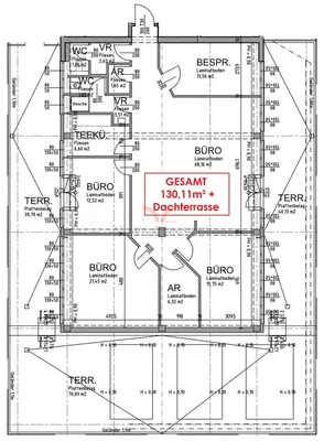 5-Zimmer-Gewerbeimmobilie mieten in Mödling – 130 m², € 1.288 – Bild 12 von 12