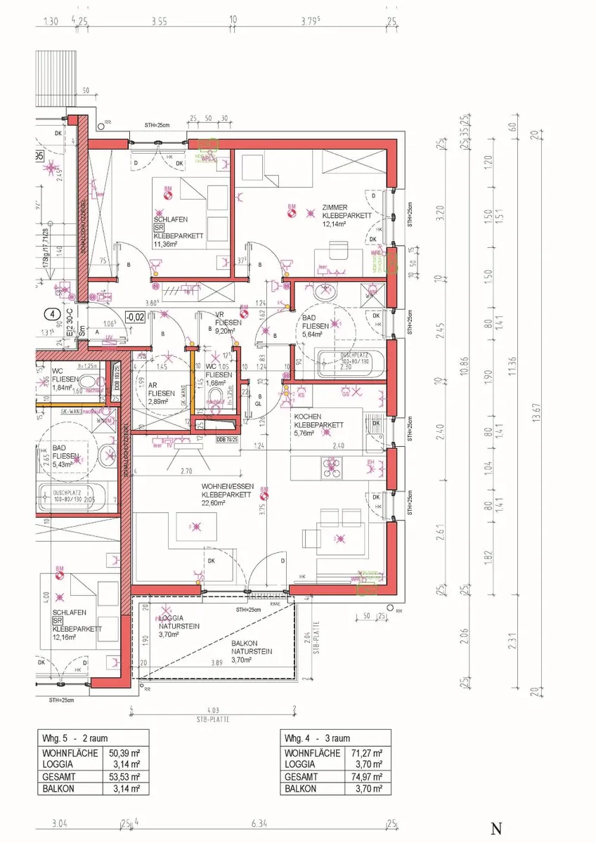 Pierbach , Schöne 3-Zimmer-Wohnung in sonniger Lage! - Ansicht 2
