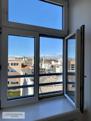 BLICK ÜBER WIEN /// helle, ruhige Dachgeschosswohnung in guter Lage /// Margareten – Bild 3
