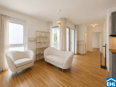Möblierte & charmante 2-Zimmer-Wohnung mit Loggia im Wildgarten - Wohnen direkt am Rosenhügel – Bild 2