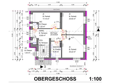 5-Zimmer-Haus mieten in Wien – 254 m², € 4.840 – Bild 3 von 4