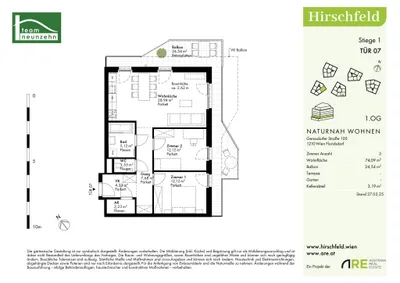 3-Zimmer-Wohnung kaufen in Wien – 74,09 m², € 434.000 – Bild 35 von 35