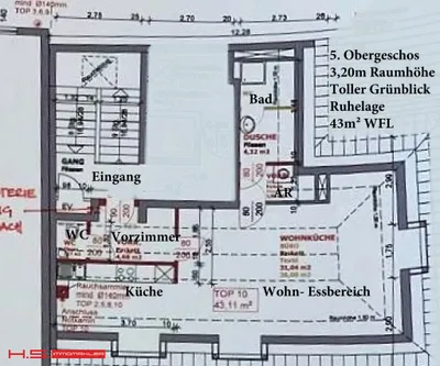 1-Zimmer-Wohnung kaufen in Wien – 43 m², € 339.000 – Bild 13 von 13