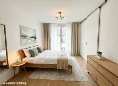 Erstbezug 2-Zi-Wohnung mit Balkon & Fußbodenheizung in 1100 Wien! – Bild 2