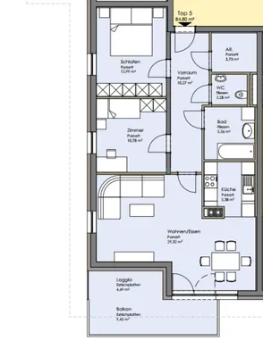 3-Zimmer-Wohnung kaufen in Ried im Innkreis – 80,31 m², € 248.000 – Bild 16 von 19