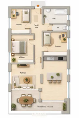 4-Zimmer-Wohnung kaufen in Gmunden – 97 m², € 640.000 – Bild 11 von 11