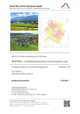Grundstück kaufen in Spittal an der Drau – 639 m², € 95.850 – Bild 7 von 8