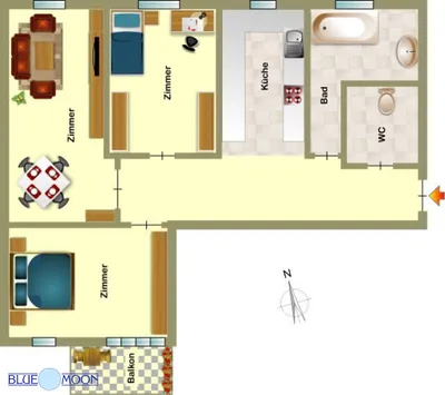 3-Zimmer-Wohnung mieten in Wien – 83 m², € 990 – Bild 22 von 22