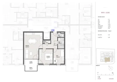 3-Zimmer-Wohnung kaufen in Salzburg Stadt – 68,8 m², € 598.000 – Bild 6 von 6