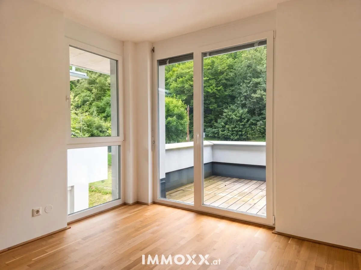 ERSTBEZUG: Moderne 3-Zimmer-Wohnung mit großer Terrasse – pohled 3
