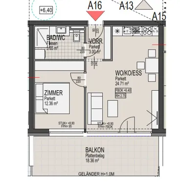 2-Zimmer-Wohnung kaufen in Graz – 45,72 m², € 315.000 – Bild 10 von 10