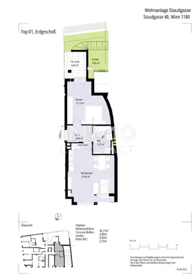 2-Zimmer-Wohnung kaufen in Wien – 56,17 m², € 379.398 – Bild 6 von 6