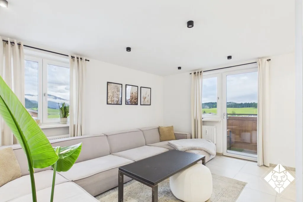 Helle 3-Zimmer-Wohnung mit Bergblick in Bad Häring zu kaufen - Ansicht 2
