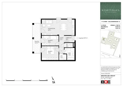 3-Zimmer-Wohnung kaufen in Wien – 74,93 m², € 666.000 – Bild 9 von 9