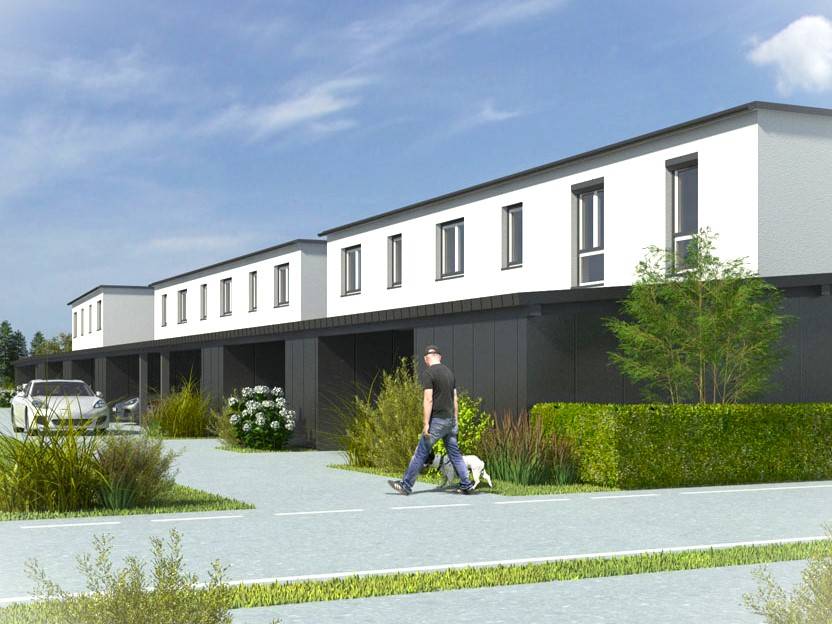 NEUBAU Reihenhaus "Karawankenblick" - Ferlach - Ansicht 3
