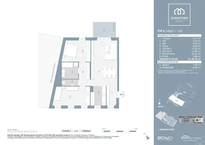 3-Zimmer-Wohnung kaufen in Baden – 84,17 m², € 475.000 – Bild 9 von 9