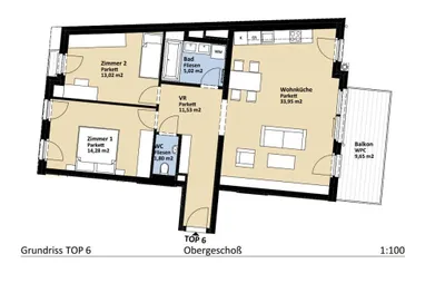 3-Zimmer-Wohnung kaufen in Korneuburg – 79,6 m², € 469.000 – Bild 4 von 15