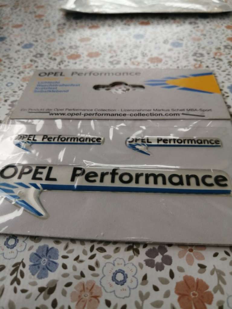 Opel Performance Aufkleber –