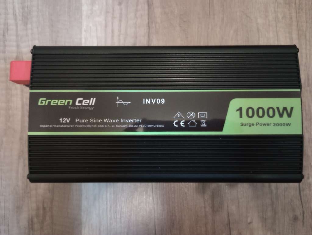 Green Cell Wechselrichter Spannungswandler 12V auf 230V 1000W/2000W Reiner  Sinus, € 119,- (4303 St. Pantaleon-Erla) - willhaben