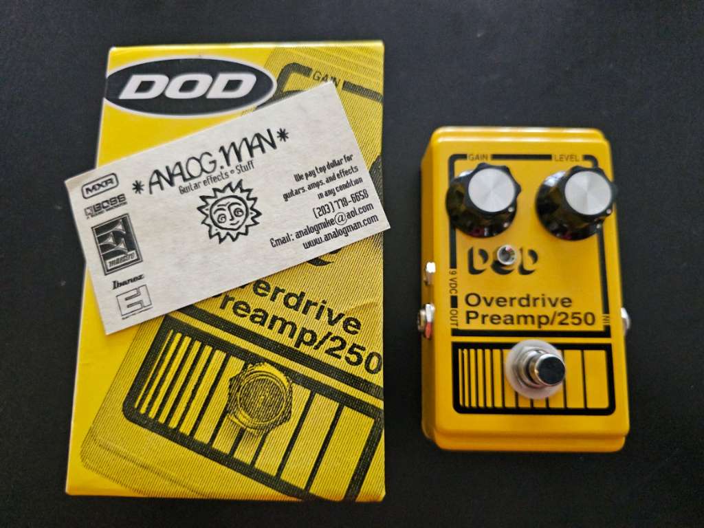 Digitech DOD250 Overdrive - Analogman Mod, € 125,- (8580 Köflach