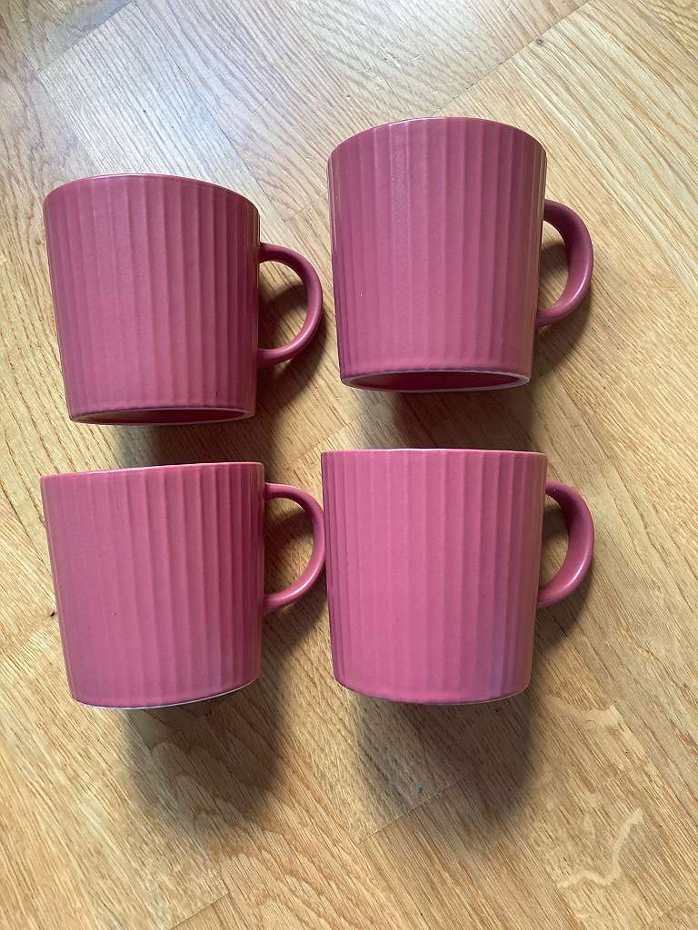 Tasse von IKEA, rosa