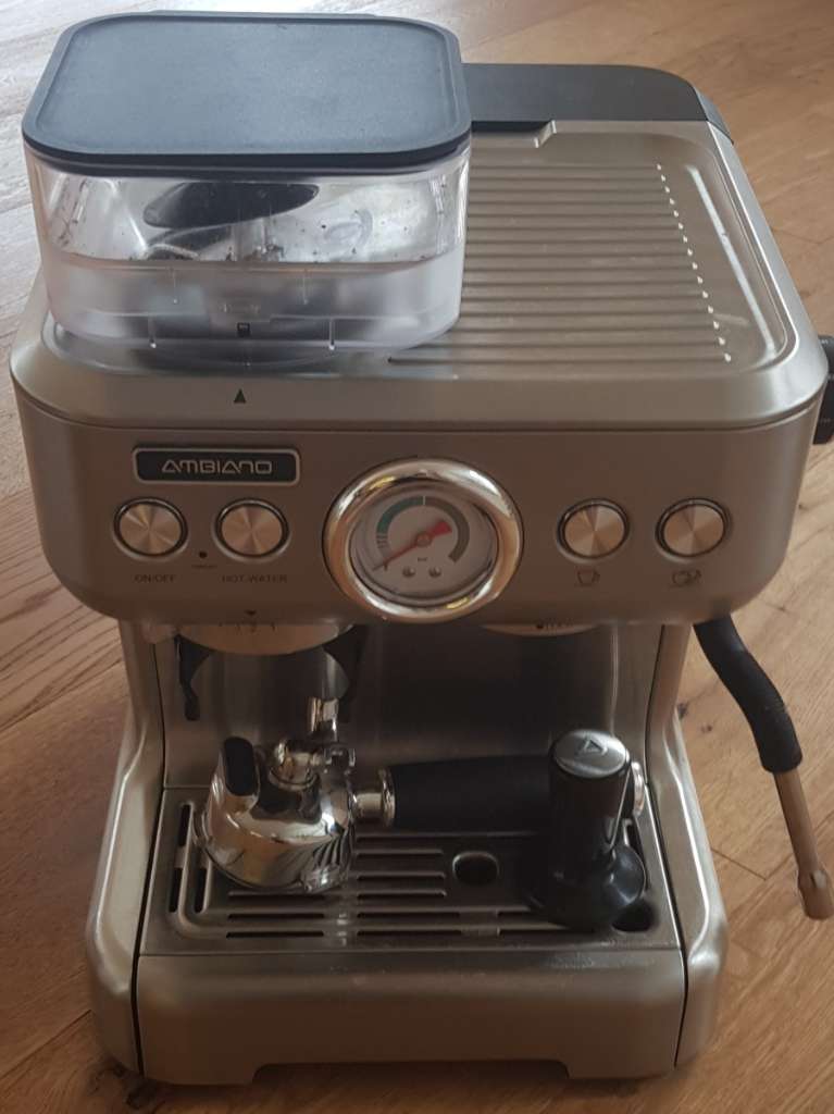 Ambiano Espressomaschine/ Kaffeemaschine mit integriertem Mahlwerk, € 70,-  (4451 Garsten) - willhaben