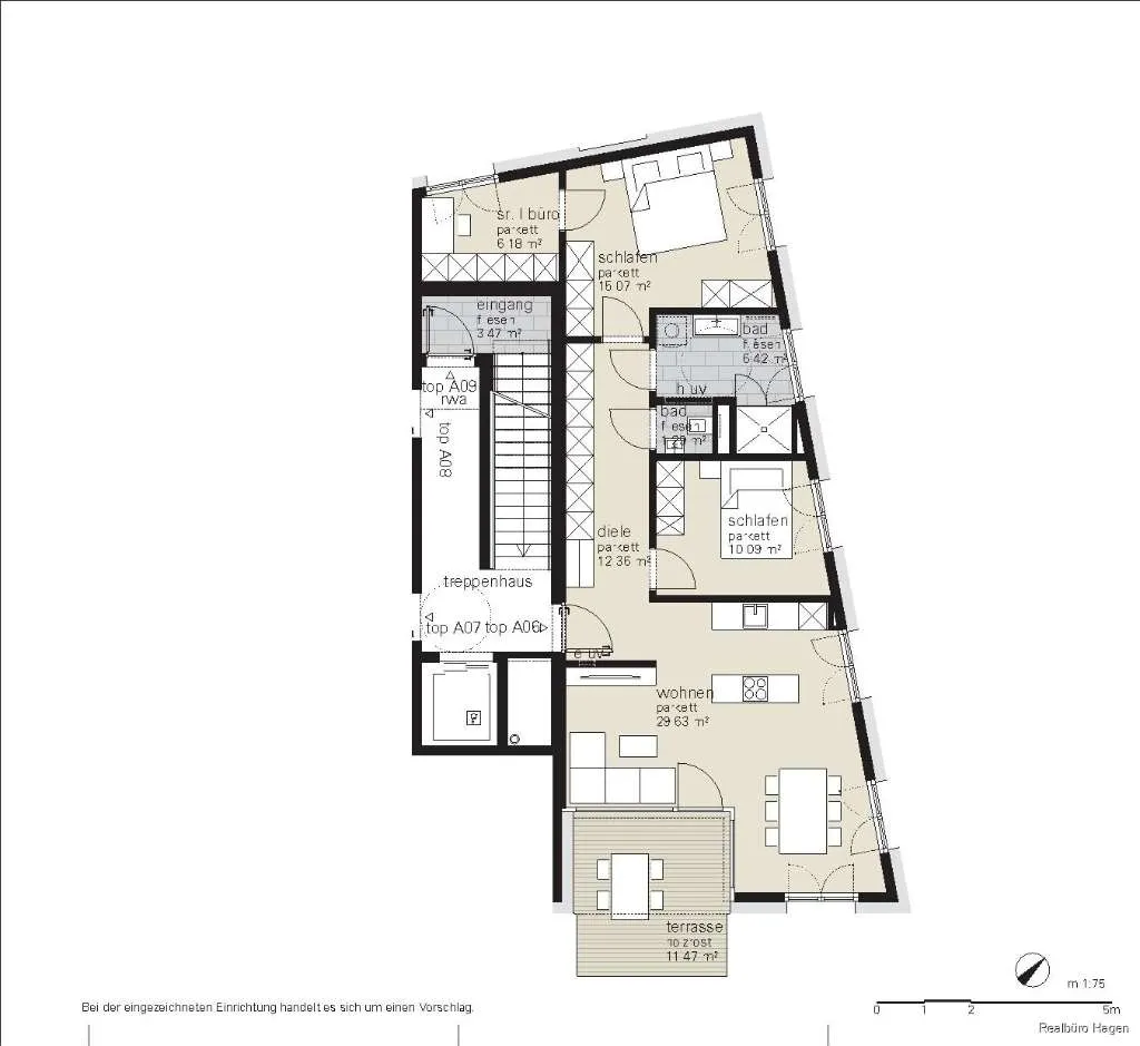 Apartment in Lustenau, Bezirk Dornbirn - Ansicht 2