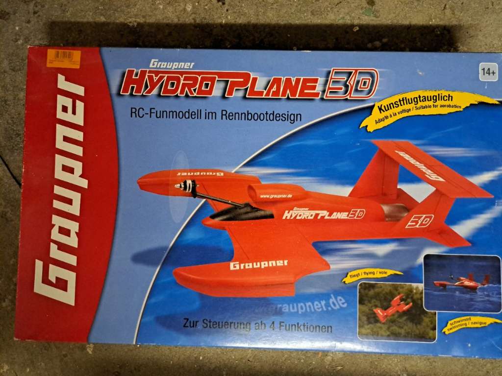 Graupner clearance hydroplane 3d