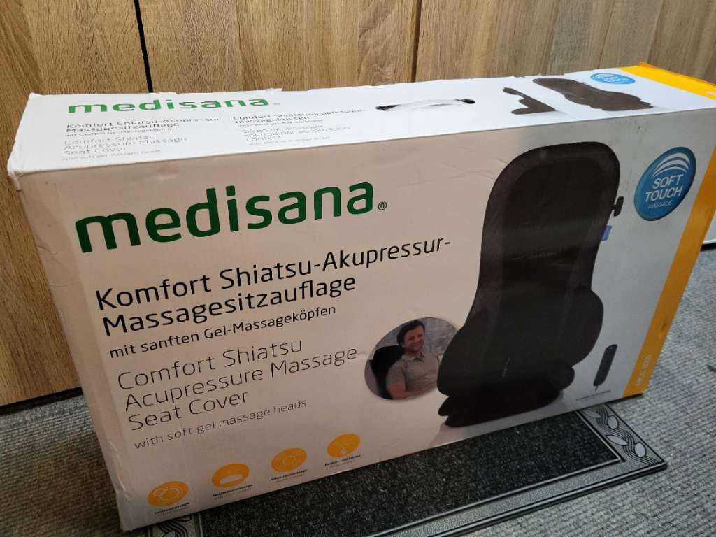 (verkauft) Massagegerät Medisana MCG 820 Gel Shiatsu Massagesitzauflage,  Massagegerät