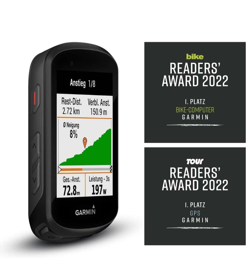 (verkauft) Garmin Edge 530 - GPS-Fahrradcomputer mit 2,6 Farbdisplay